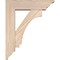 Ekena Millwork Imperial Traditional Smooth Bracket w/ Offset Brace, Douglas Fir, 5 1/2"W x 18"D x 22"H BKT0604X18X22IMP01SDF - alternate 2